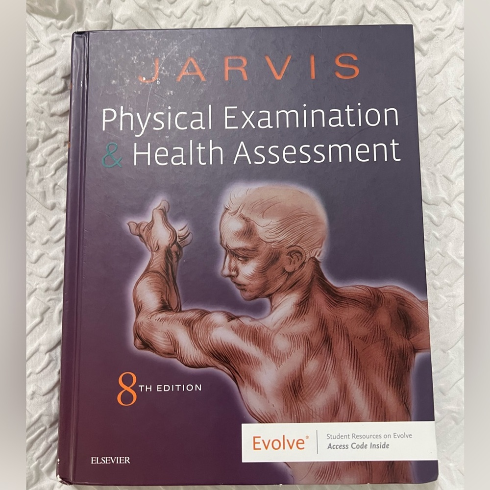 Jarvis Physical examination and health assessment nursing text book 8th edition